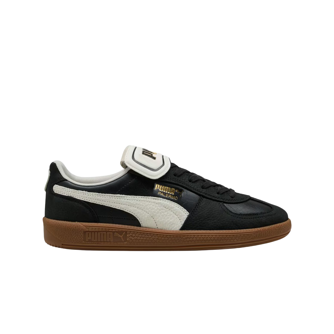 푸마 팔레르모 프리미엄 블랙 웜 화이트(Puma Palermo Premium Black Warm White)