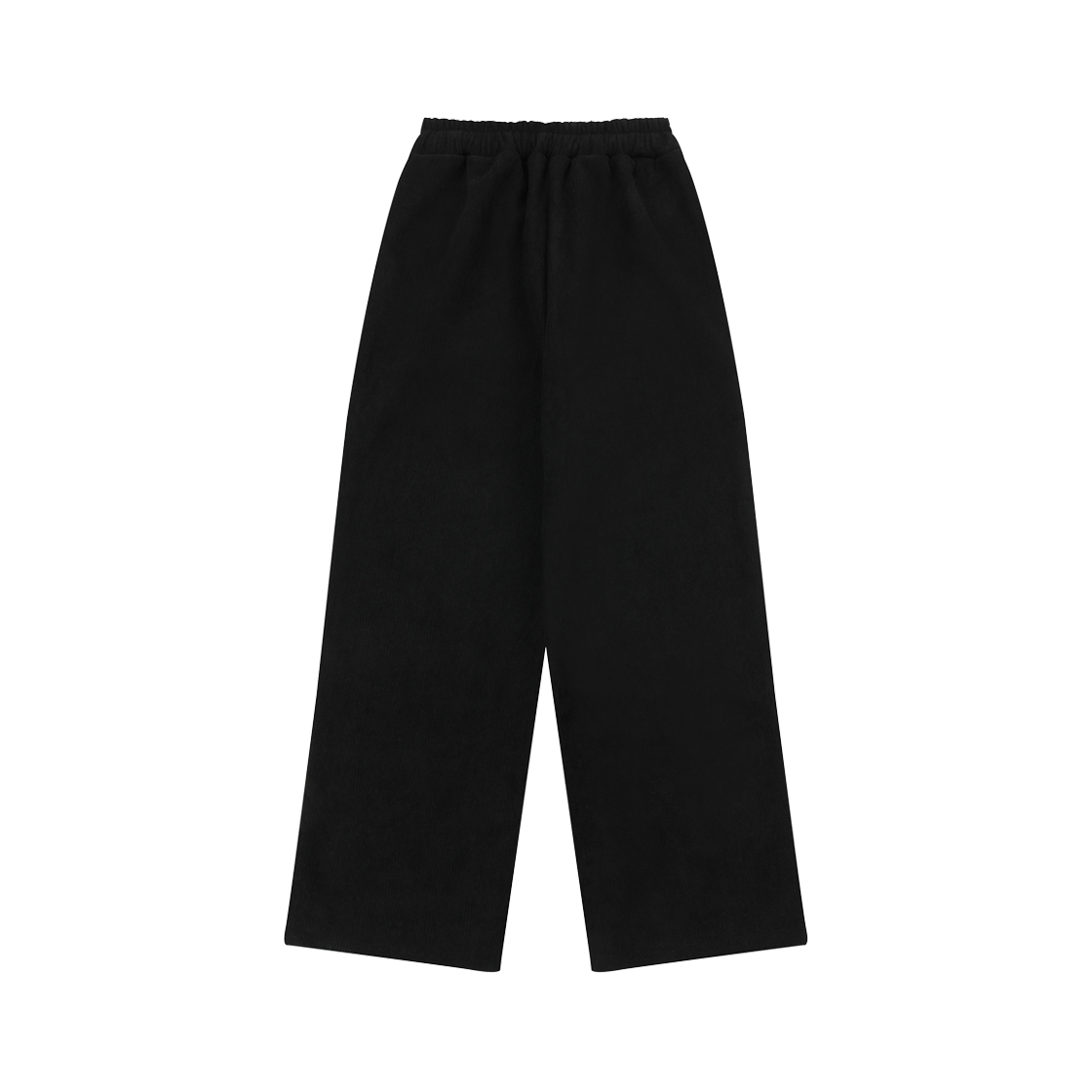 무센트 네스트 코듀로이 와이드팬츠 골덴 골지 블랙(MUCENT Nest Corduroy Pants Black) - 2