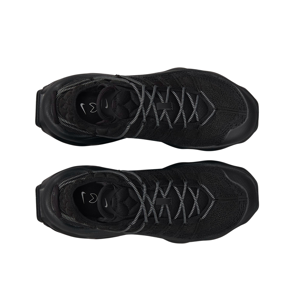 (W) 나이키 에어맥스 플라이니트 벤처 블랙 메탈릭 실버((W) Nike Air Max Flyknit Venture Black Metallic Silver) - 2
