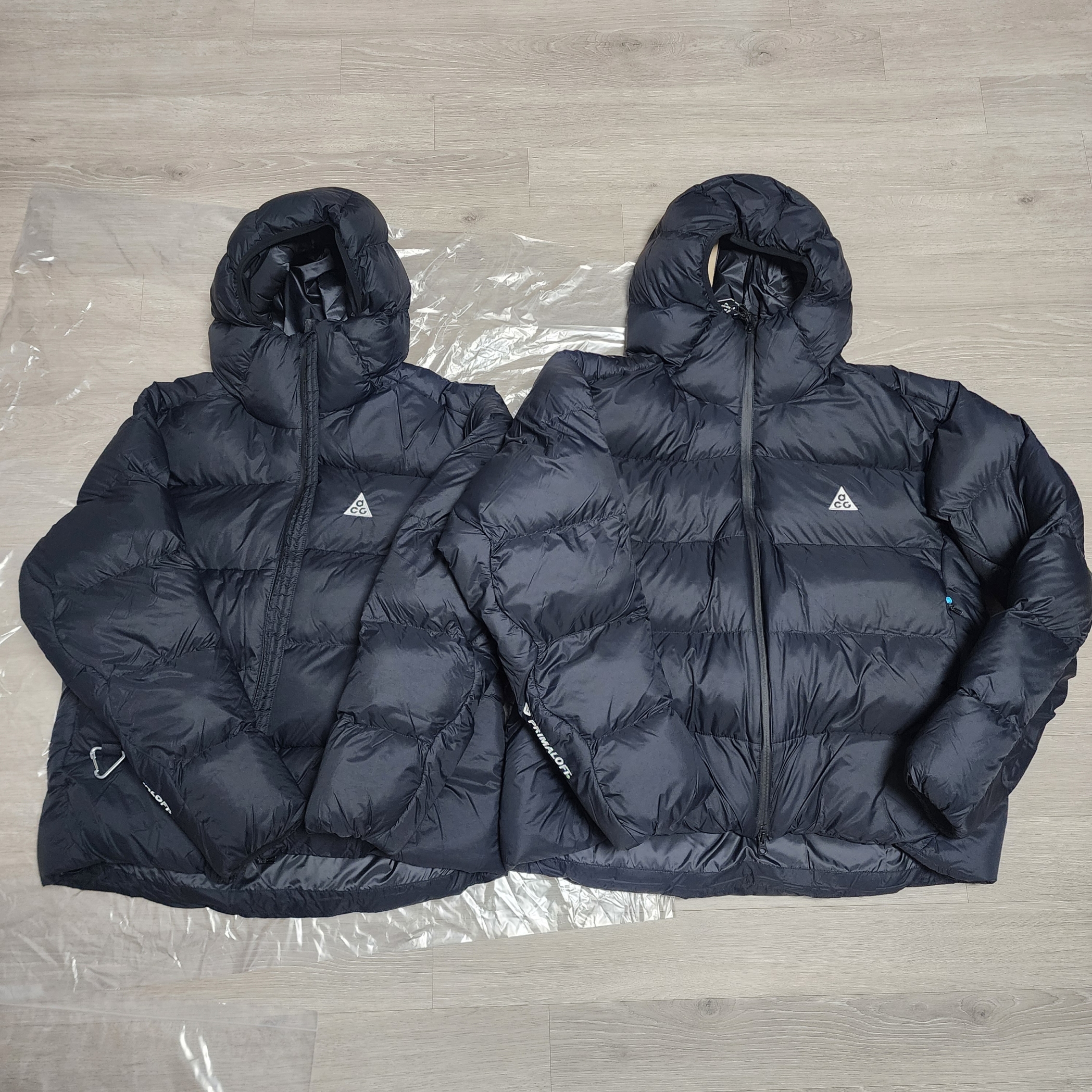 Nike ACG Therma-Fit ADV Lunar Lake Loose Hooded Jacket Black Summit White - Asia 착용 스타일 - 3