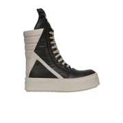 Rick Owens Porterville Runway Mega Geobasket Sneakers Black Pearl