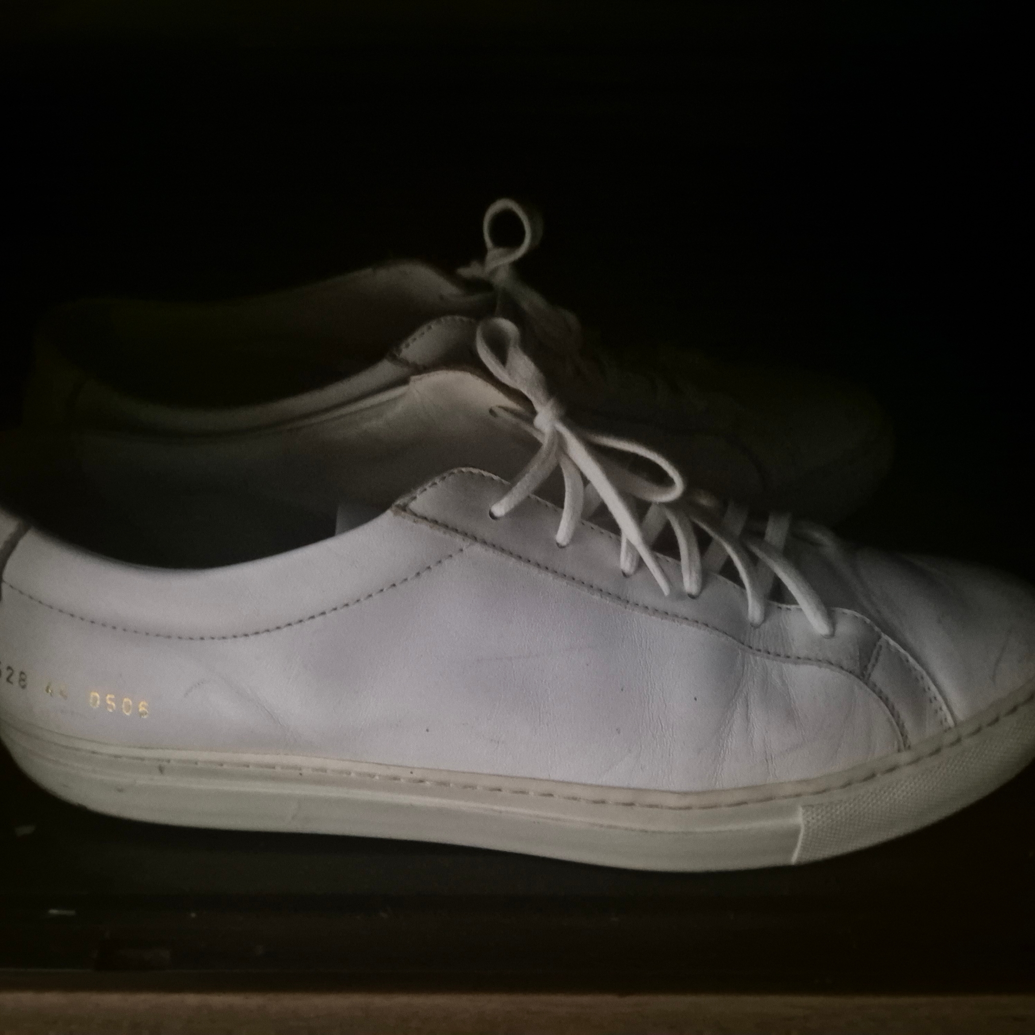 Common Projects Original Achilles Low White 착용 스타일