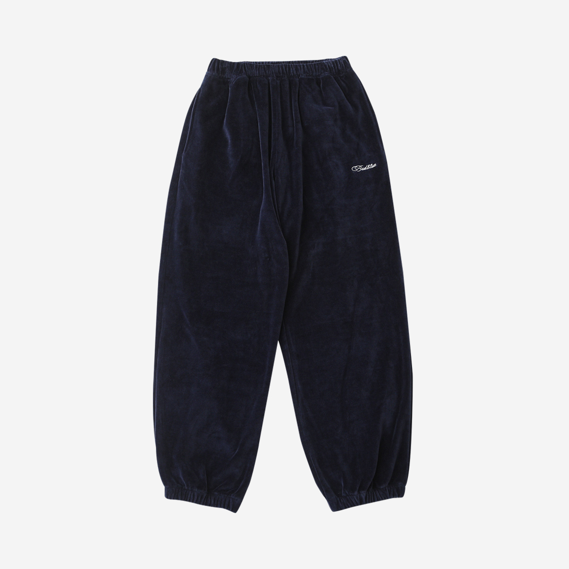 배드블루 벨로아 팬츠 네이비(BadBlue Velour Pants Navy)