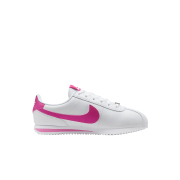 (GS) Nike Cortez White Laser Fuchsia