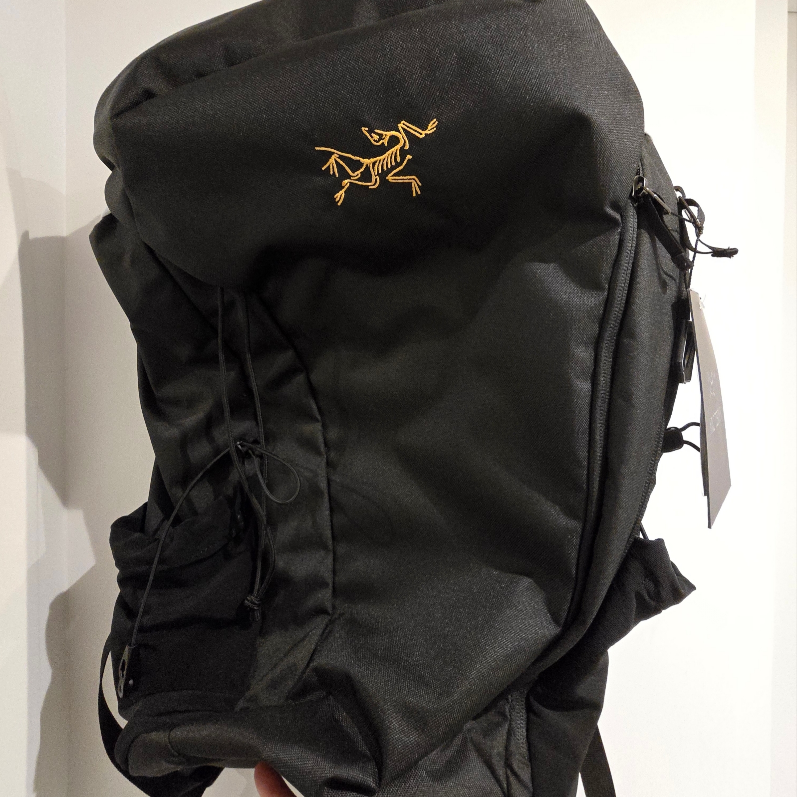 Arc'teryx Mantis 30 Backpack Black 착용 스타일 - 2