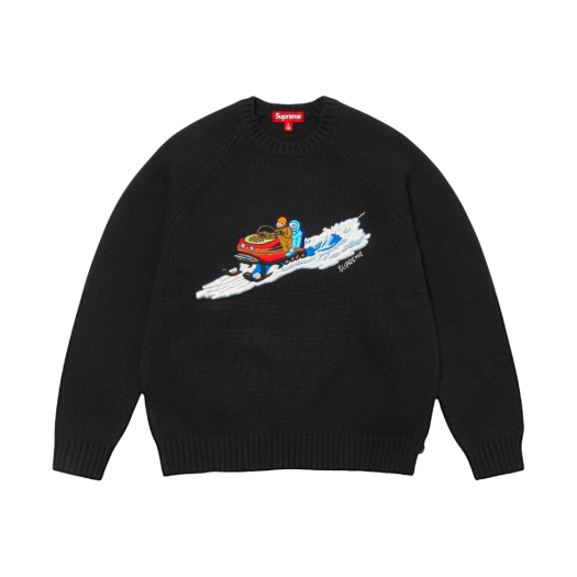 슈프림 퍽 머니 스웨터 네이비 - 24FW | Supreme | KREAM 슈프림 퍽 머니 스웨터 네이비 - 24FW | Supreme | KREAM