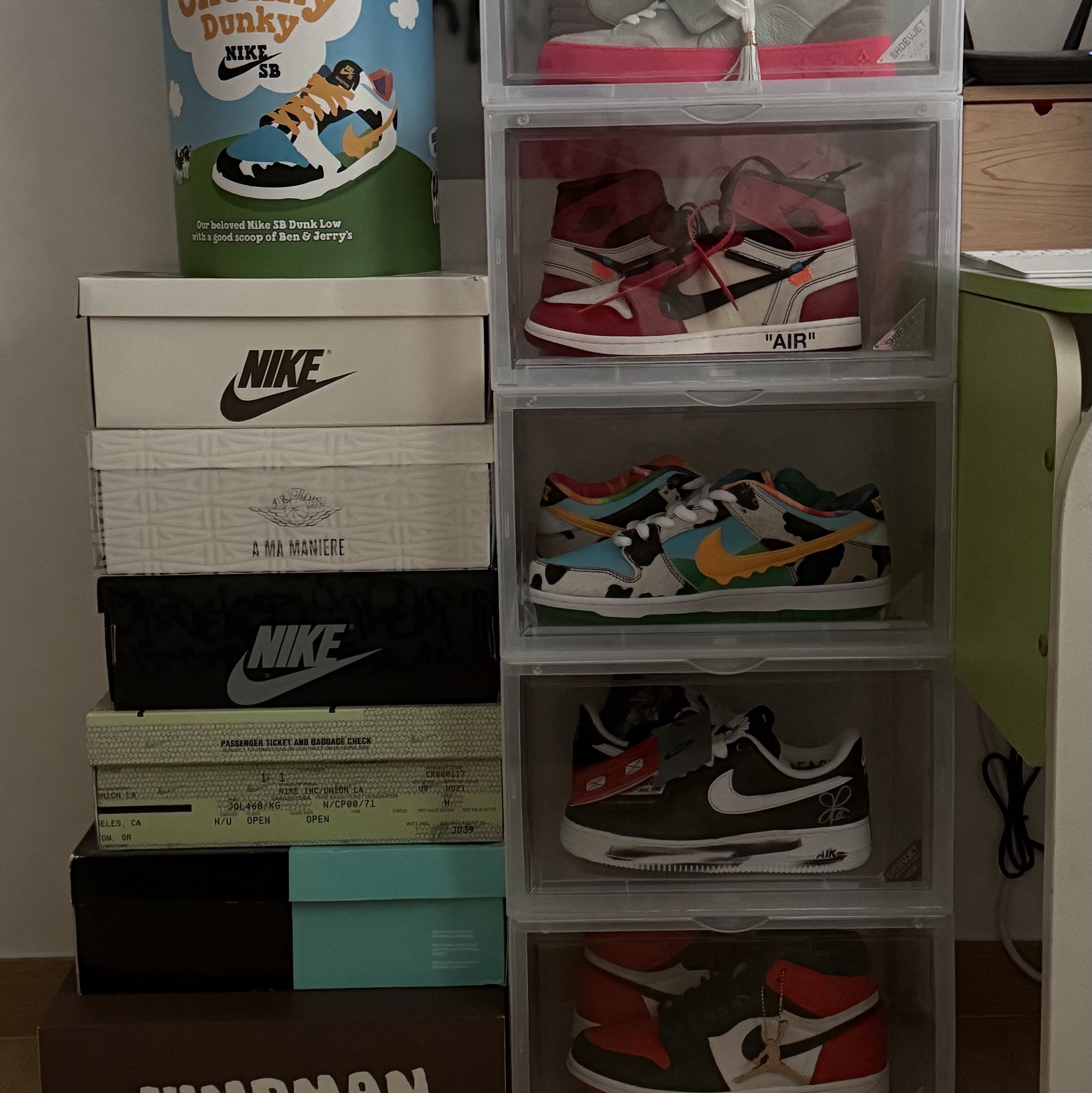 Jordan 1 Retro High OG Rebellionaire, Jordan 1 x A Ma Maniere Retro High OG SP Sail and Burgundy 착용 스타일