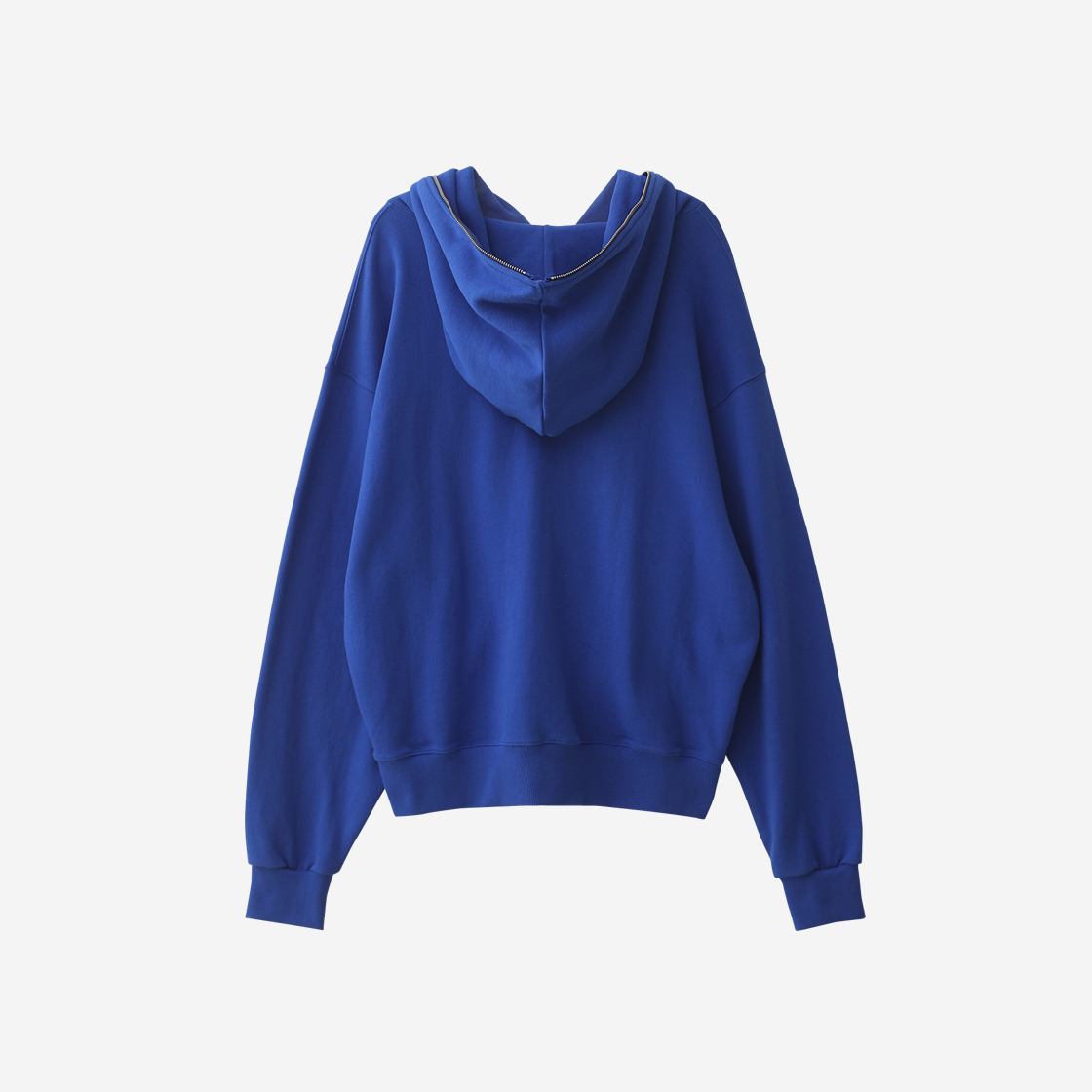 배드블루 로고 풀 집업 후디 블루(BadBlue Logo Pull Zip Hoodie Blue) - 2