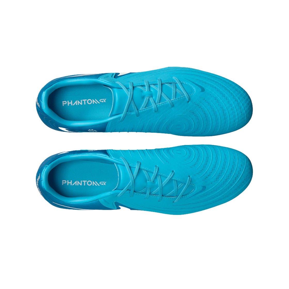 나이키 팬텀 GX 2 아카데미 FG/MG 블루 퓨리 화이트(Nike Phantom GX 2 Academy FG/MG Blue Fury White) - 2