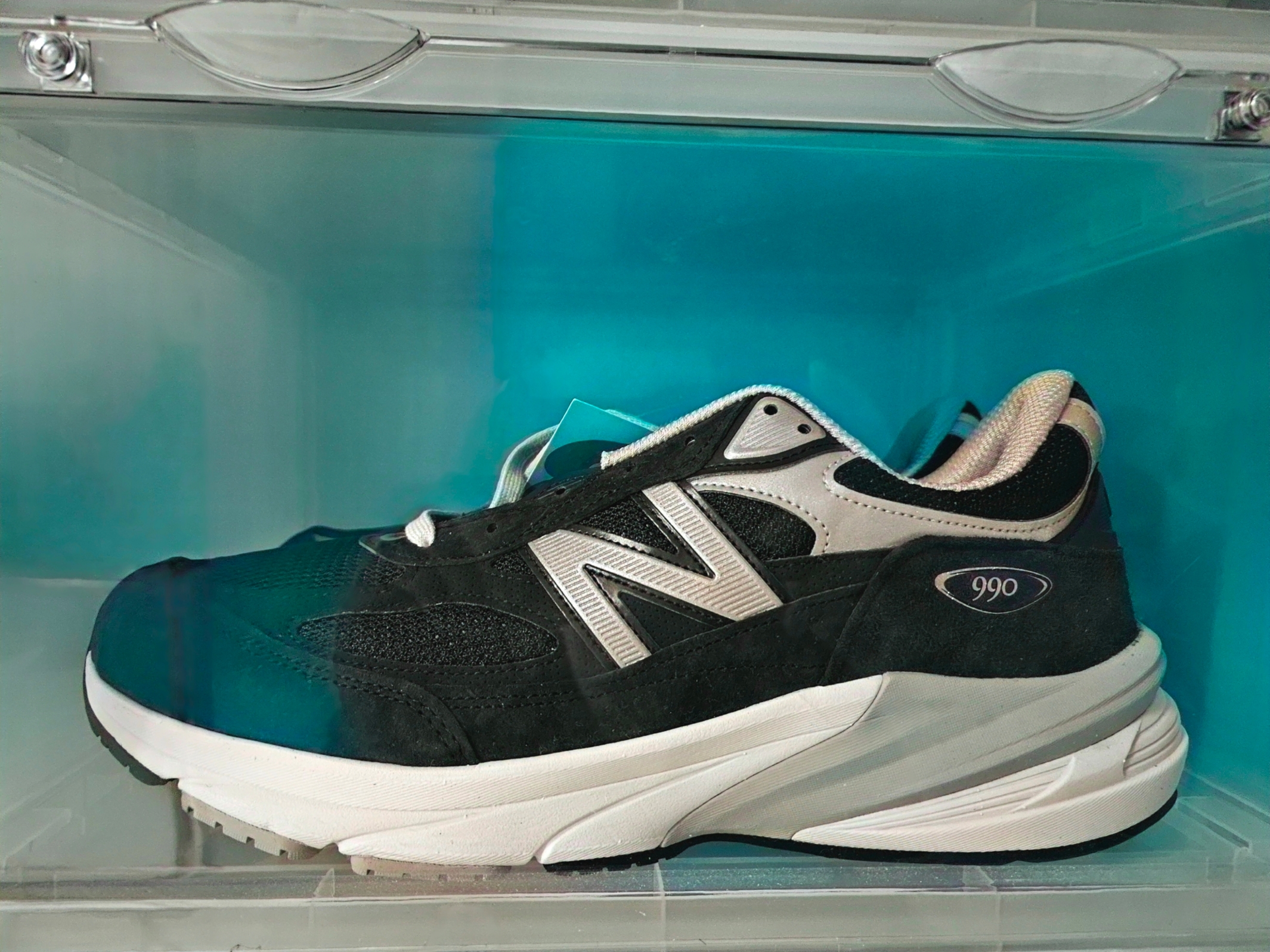 New Balance 990v6 Made in USA Eclipse - D Standard 착용 스타일