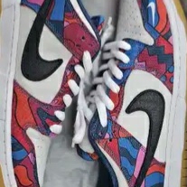 Nike x Parra SB Dunk Low Pro Abstract Art 착용 스타일