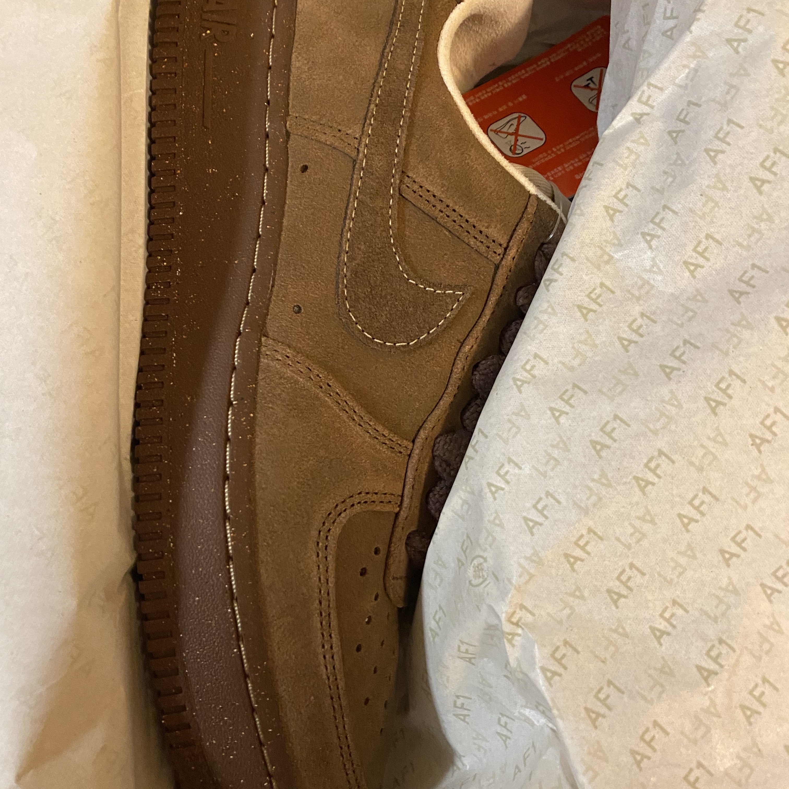 (W) Nike Air Force 1 '07 Cacao Wow 착용 스타일