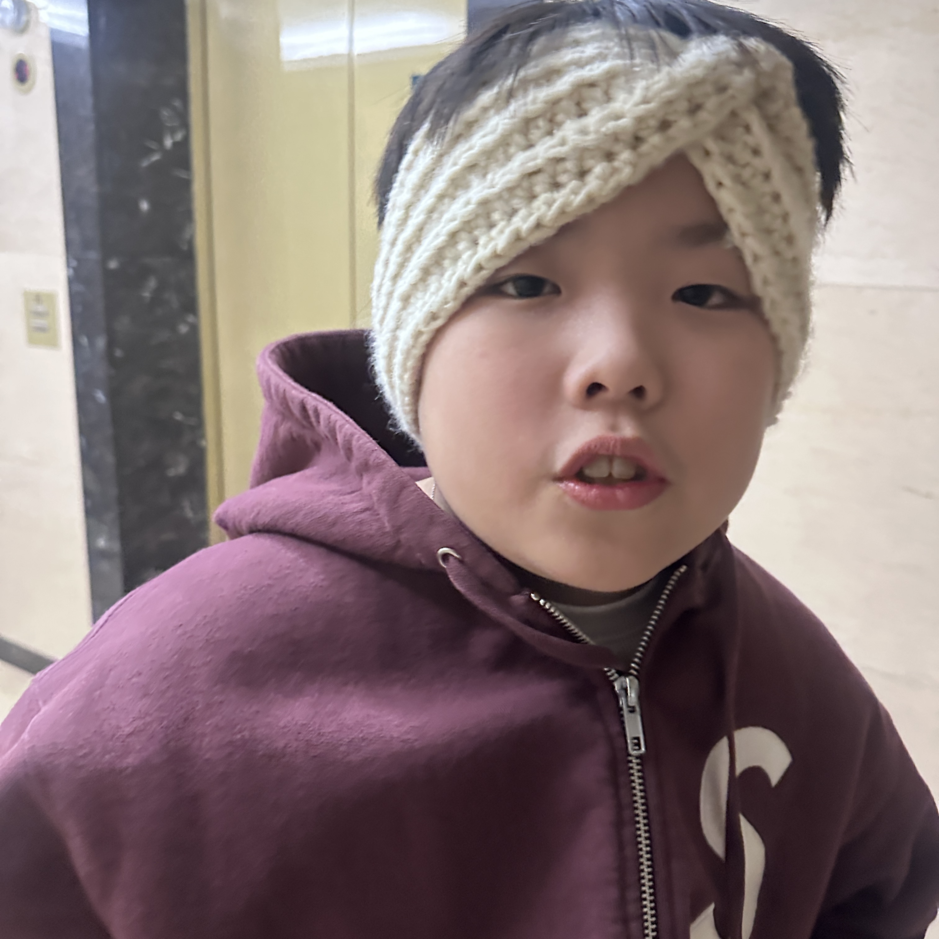 Supreme S Logo Zip Up Hooded Sweatshirt Maroon - 24FW 착용 스타일 - 1