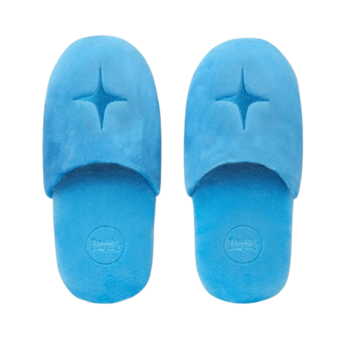 프랭클리 벨보아 워셔블 홈 오피스 슈즈 워터 블루(FRANKLY Velboa Washable Home Office Shoes Water Blue)