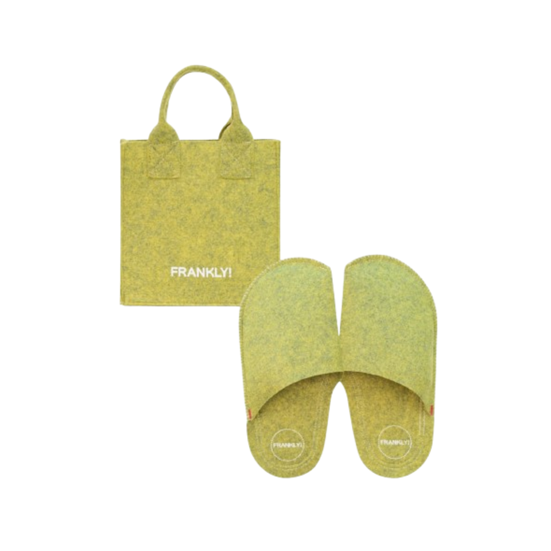 프랭클리 에코 에어 트래블 미니 백 & 슈즈 그린(FRANKLY Eco Air Travel Mini Bag & Shoes Green)