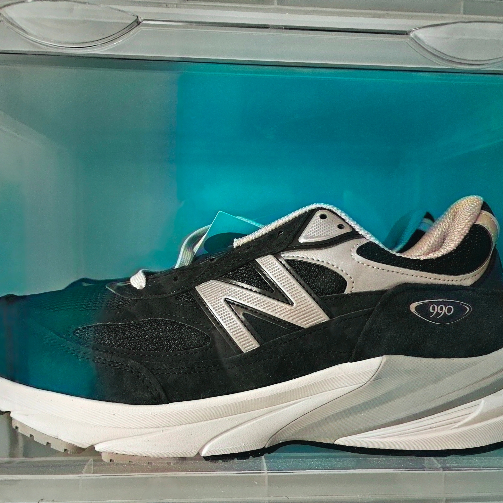 New Balance 990v6 Made in USA Eclipse - D Standard 착용 스타일