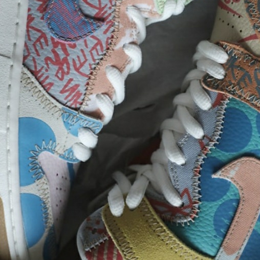 Nike SB Dunk High Thomas Campbell What the Dunk 착용 스타일