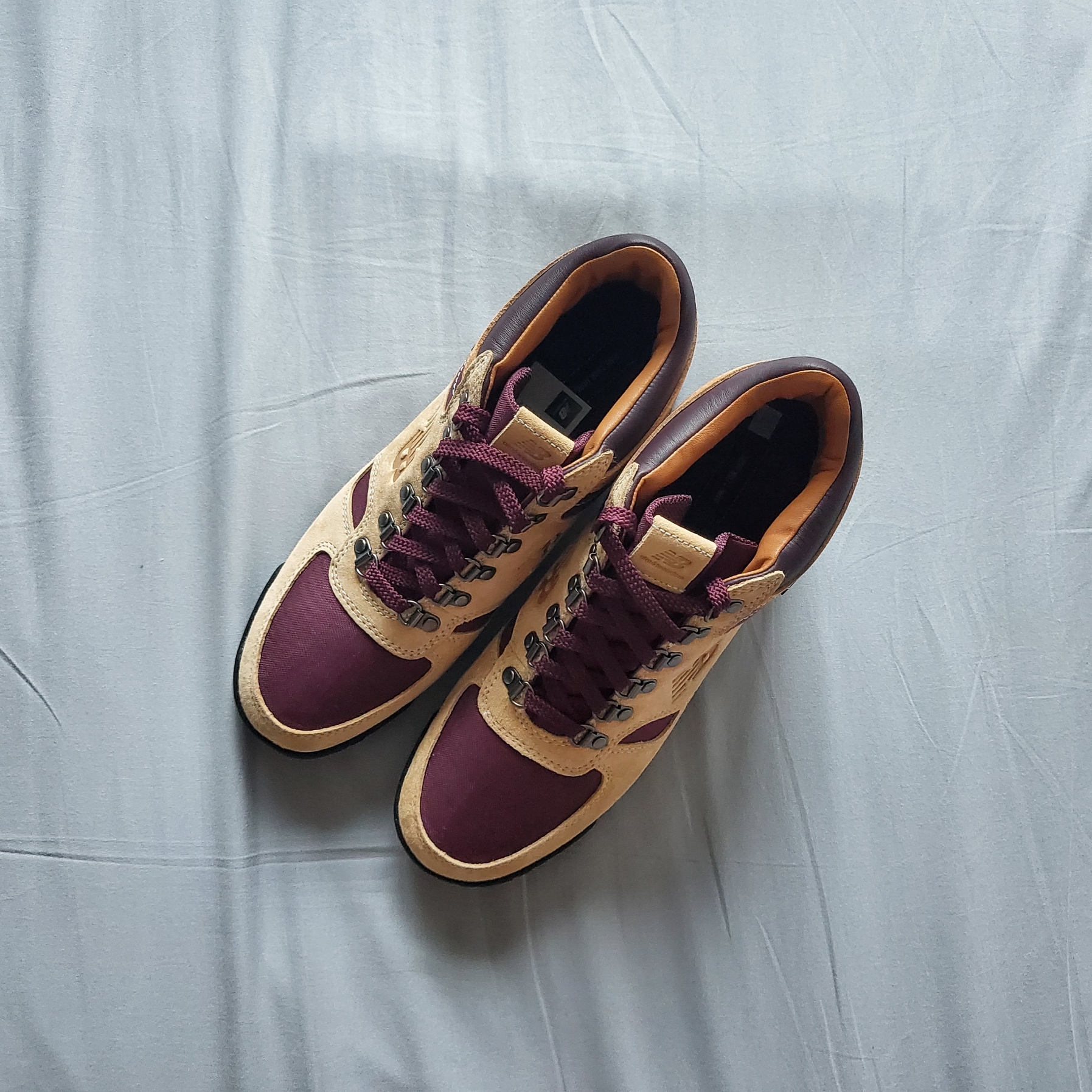 New Balance x Aime Leon Dore Rainier Tan 착용 스타일 - 1