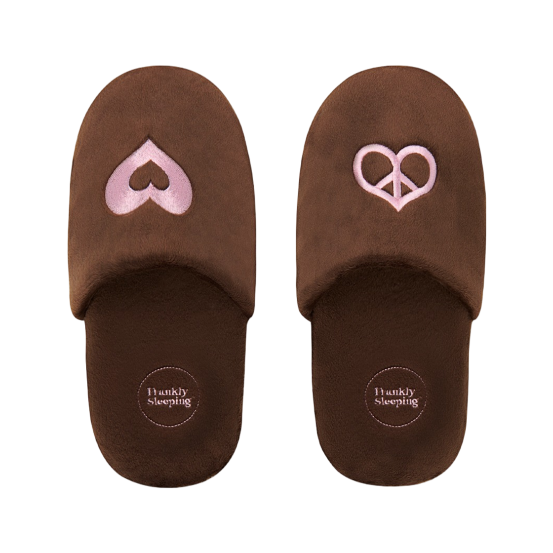 프랭클리 벨보아 워셔블 홈 오피스 슈즈 초코 브라운(FRANKLY Velboa Washable Home Office Shoes Choco Brown)