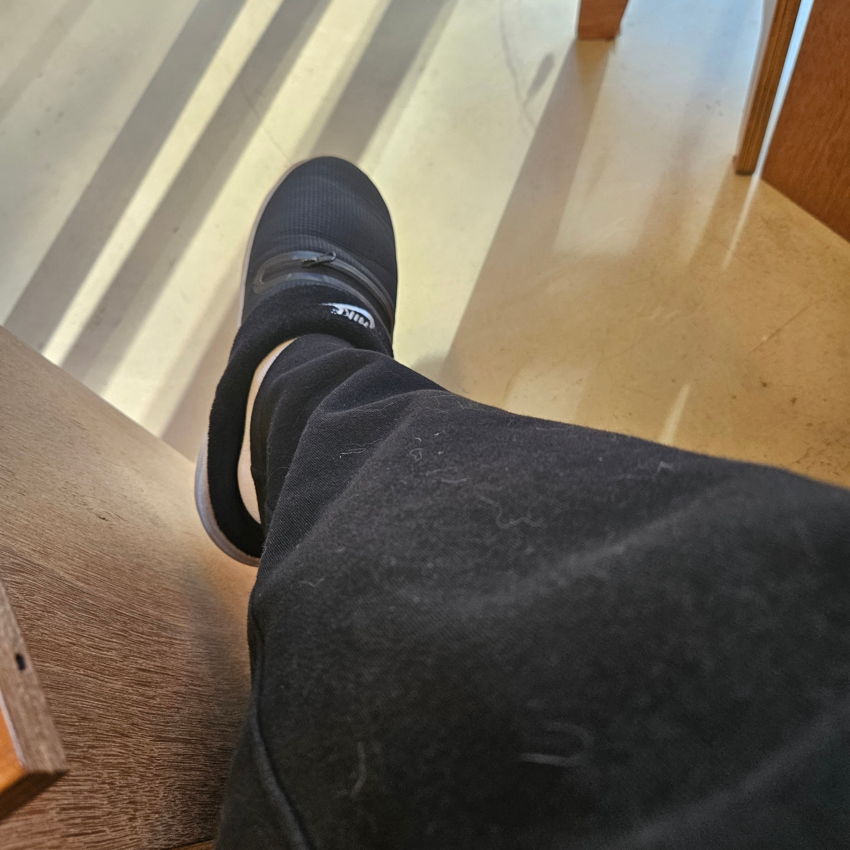 Nike Burrow Black Phantom 착용 스타일