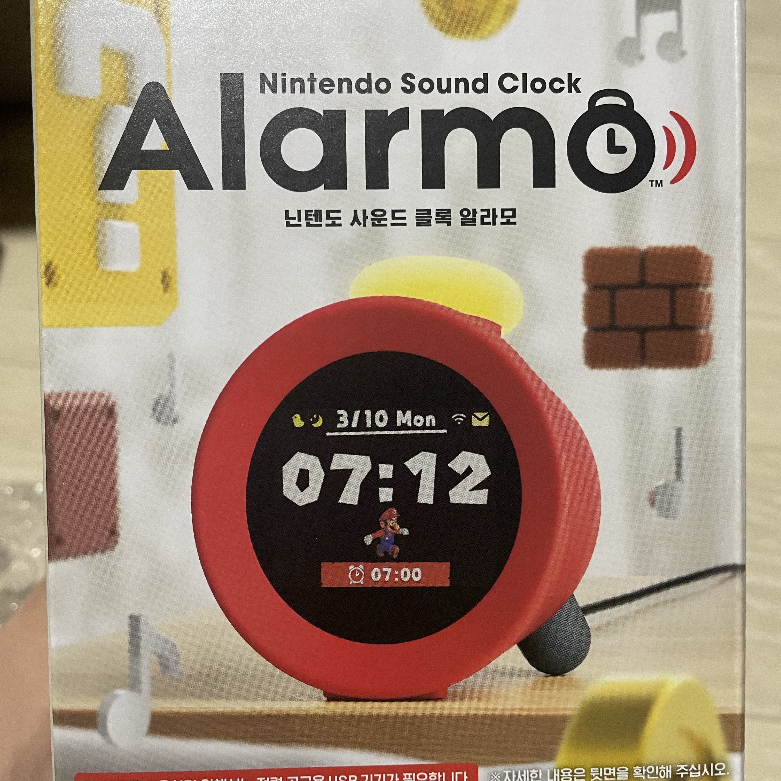Nintendo Sound Clock Alarmo (Korean Ver.) 착용 스타일