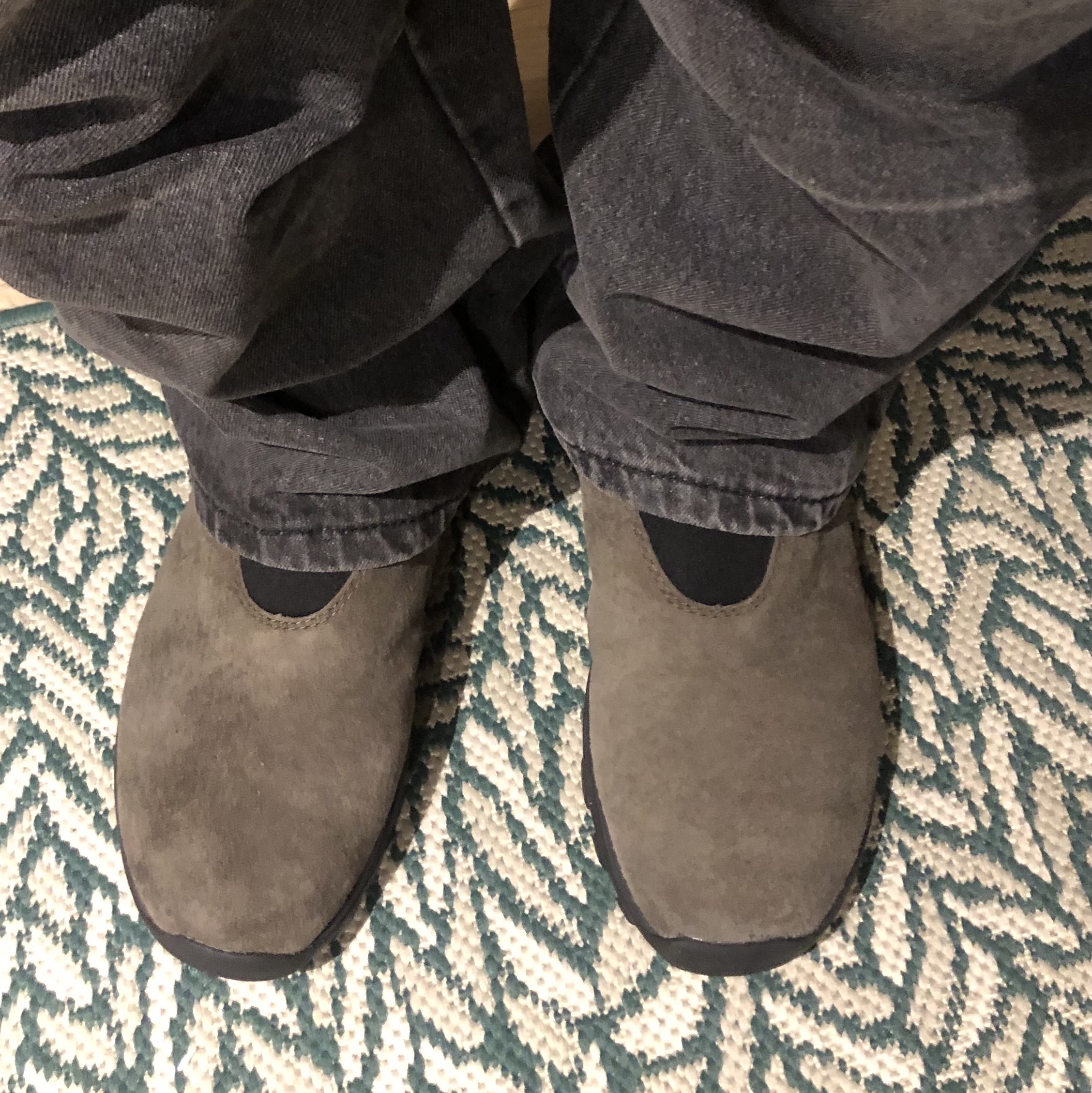 Merrell Winter Moc 3 Gunsmoke 착용 스타일