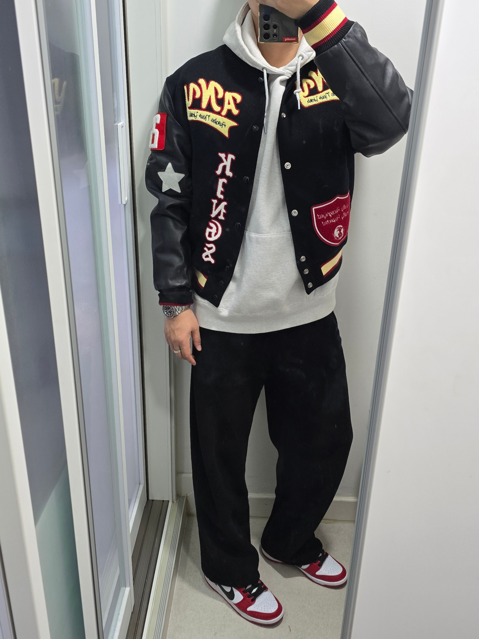 Nike SB Dunk Low Pro Chicago 착용 스타일