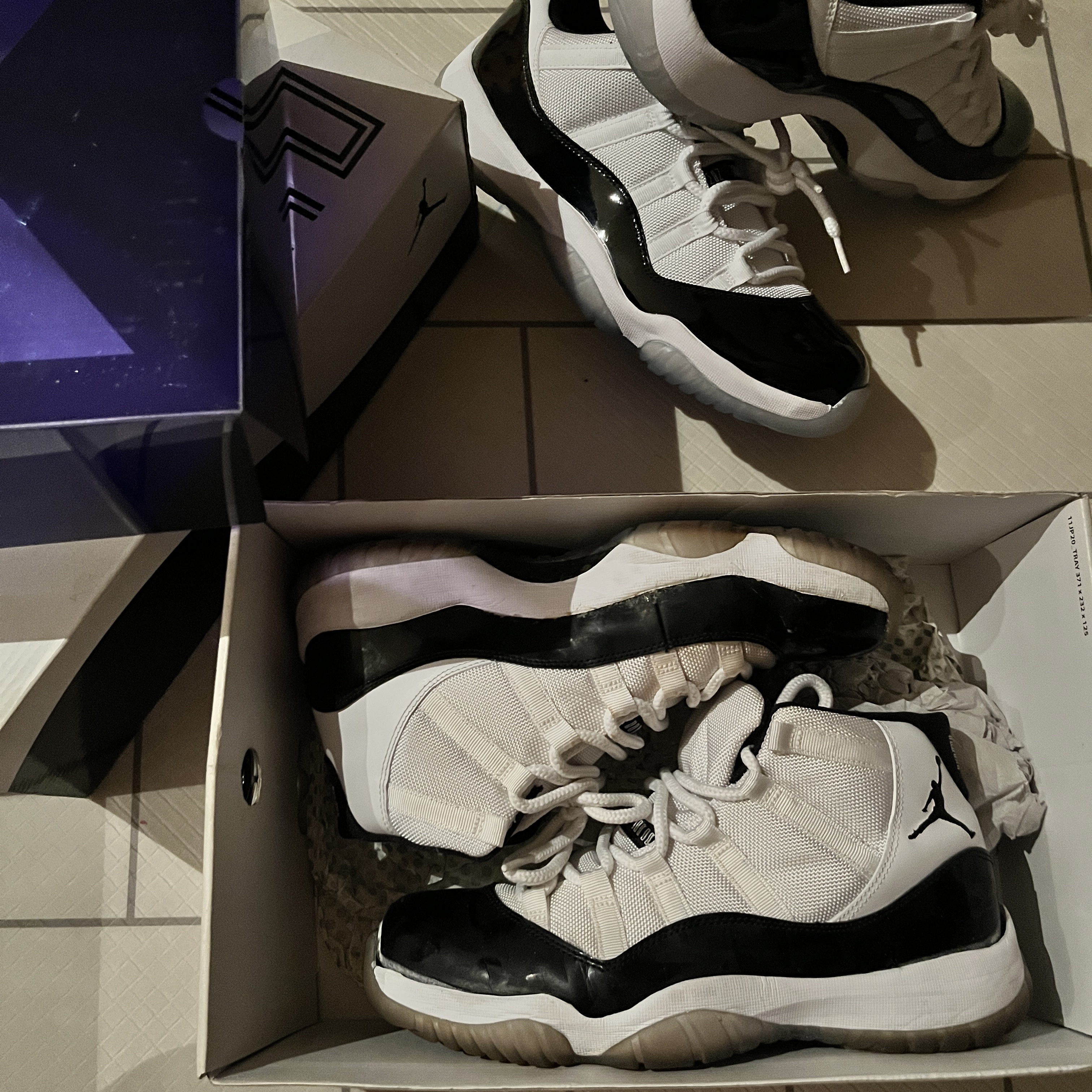 Jordan 11 Retro Concord 2011, Jordan 11 Retro Low Concord 착용 스타일 - 4