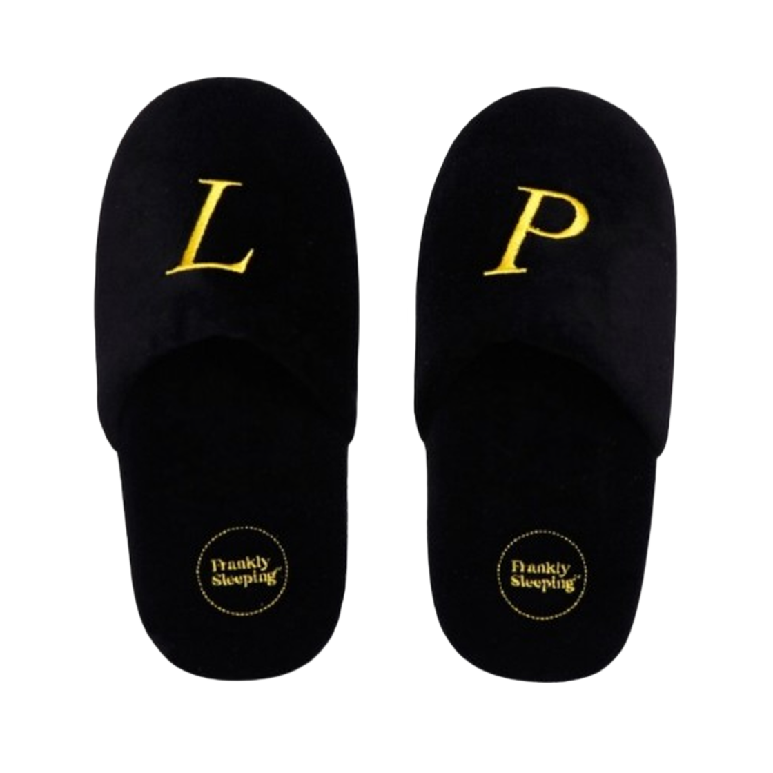 프랭클리 벨루어 워셔블 홈 오피스 슈즈 블랙