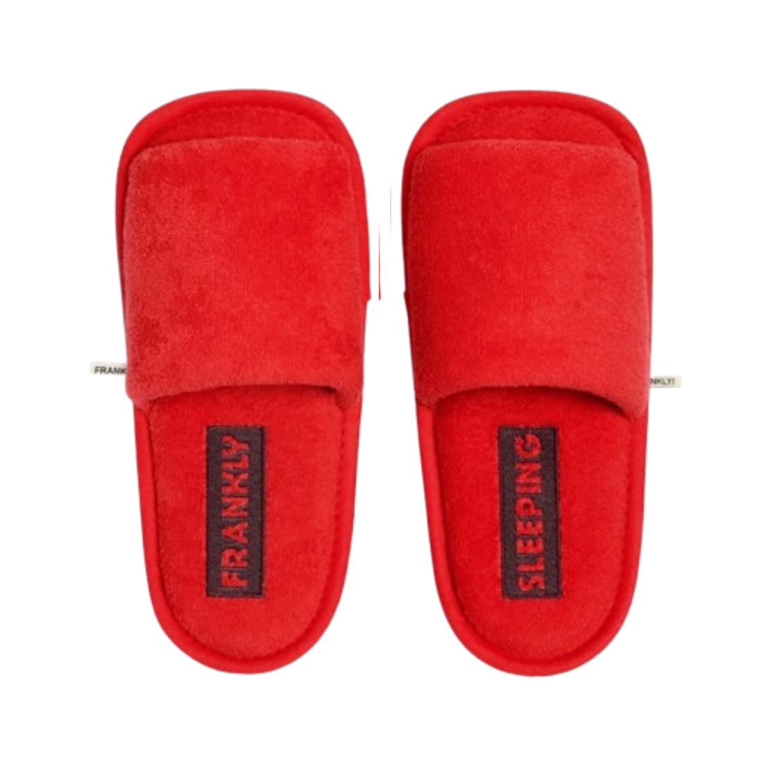 프랭클리 테리 플립 룸 슈즈 레드