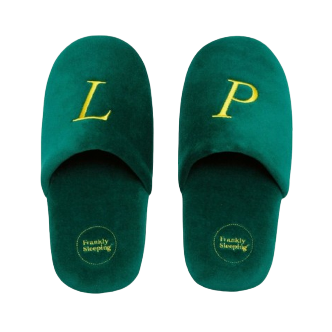 프랭클리 벨루어 워셔블 홈 오피스 슈즈 그린