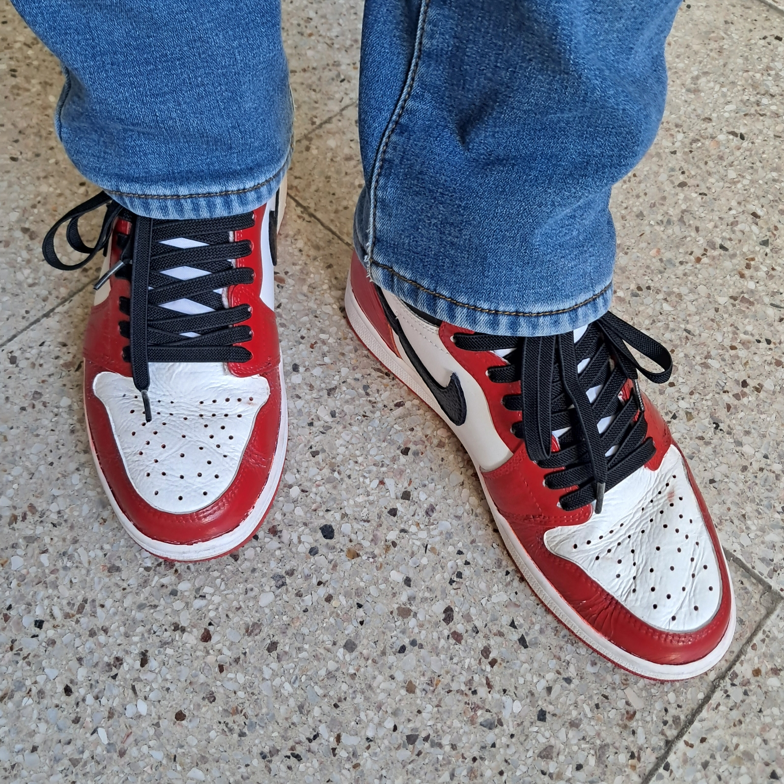 Jordan 1 Retro High OG Heritage 착용 스타일 - 1