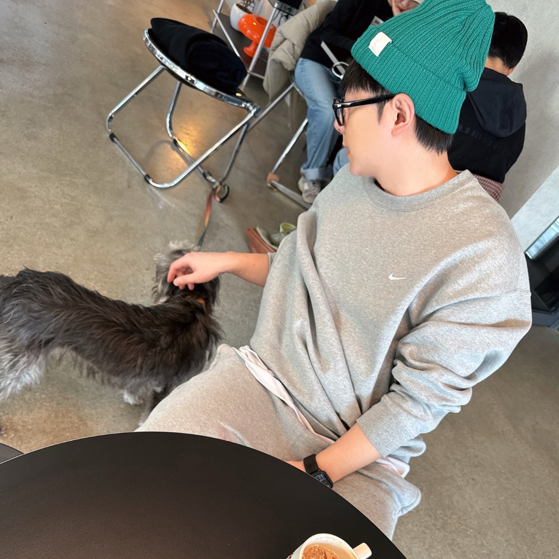 Nike Solo Swoosh Fleece Crew Dark Grey Heather - Asia, Nike NRG Solo Swoosh Fleece Pants Dark Grey Heather - Asia 착용 스타일