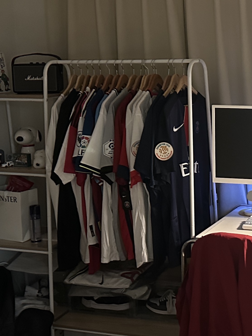 Nike Paris Saint-Germain 2022/23 Dri-Fit Stadium Home Jersey Midnight Navy (Non Marking Ver.) 착용 스타일