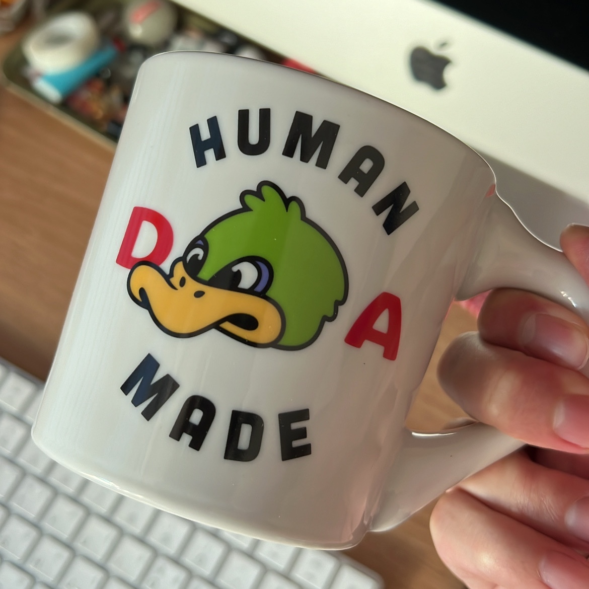 Human Made Coffee Mug White 착용 스타일