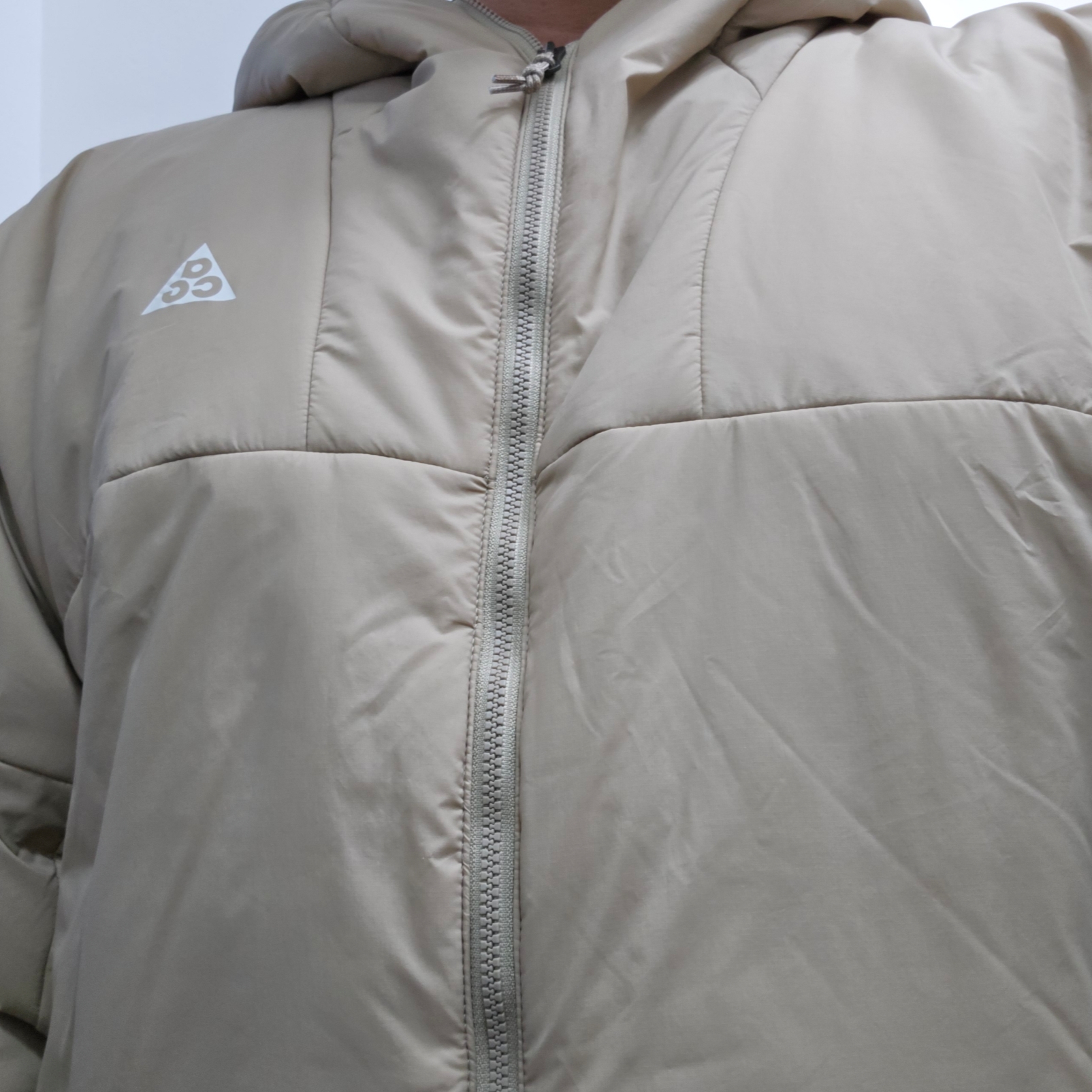 Nike ACG Therma-Fit ADV Rope De Dope Jacket Light Iron Ore - Asia 착용 스타일