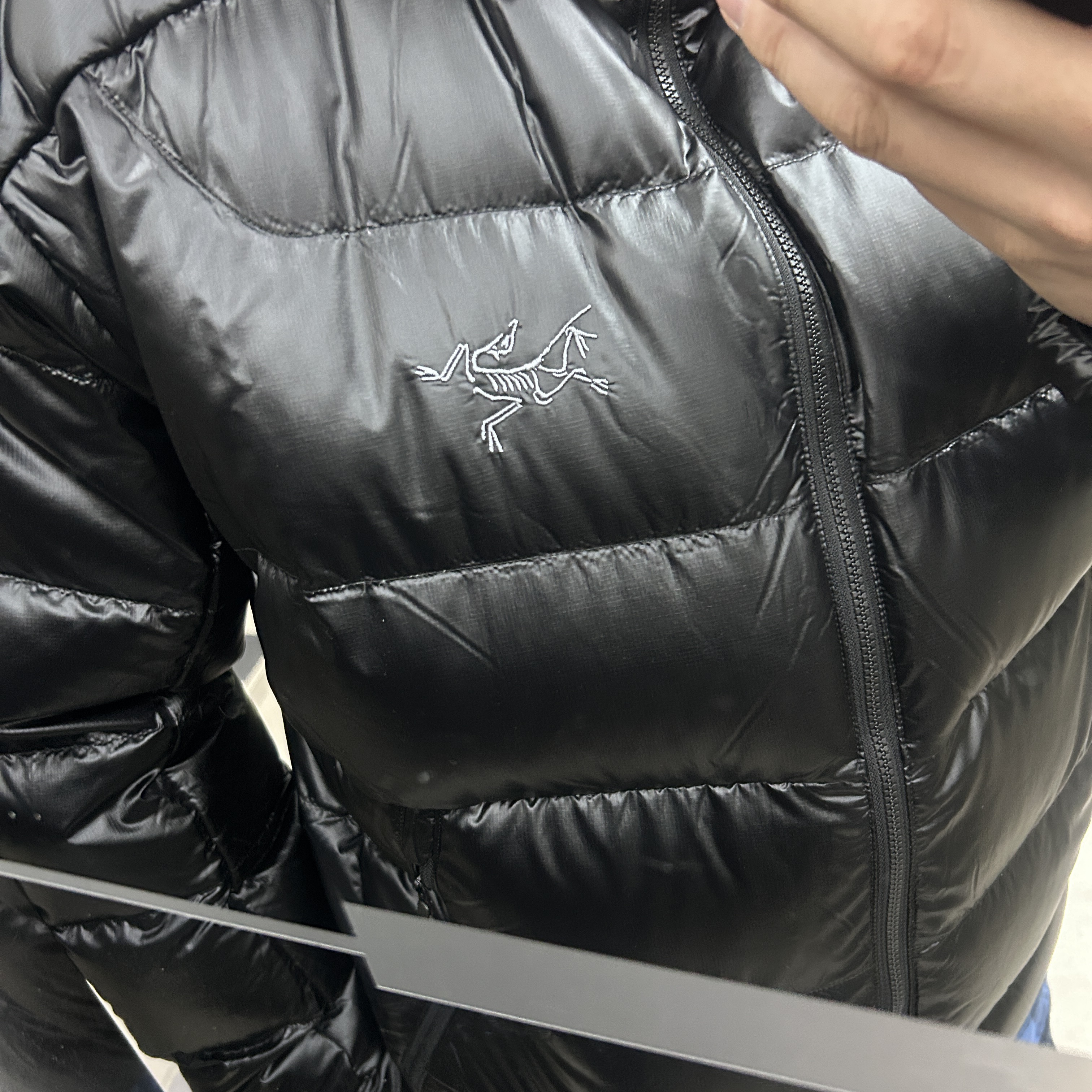 Arc'teryx Cerium SV Hoody Black 착용 스타일