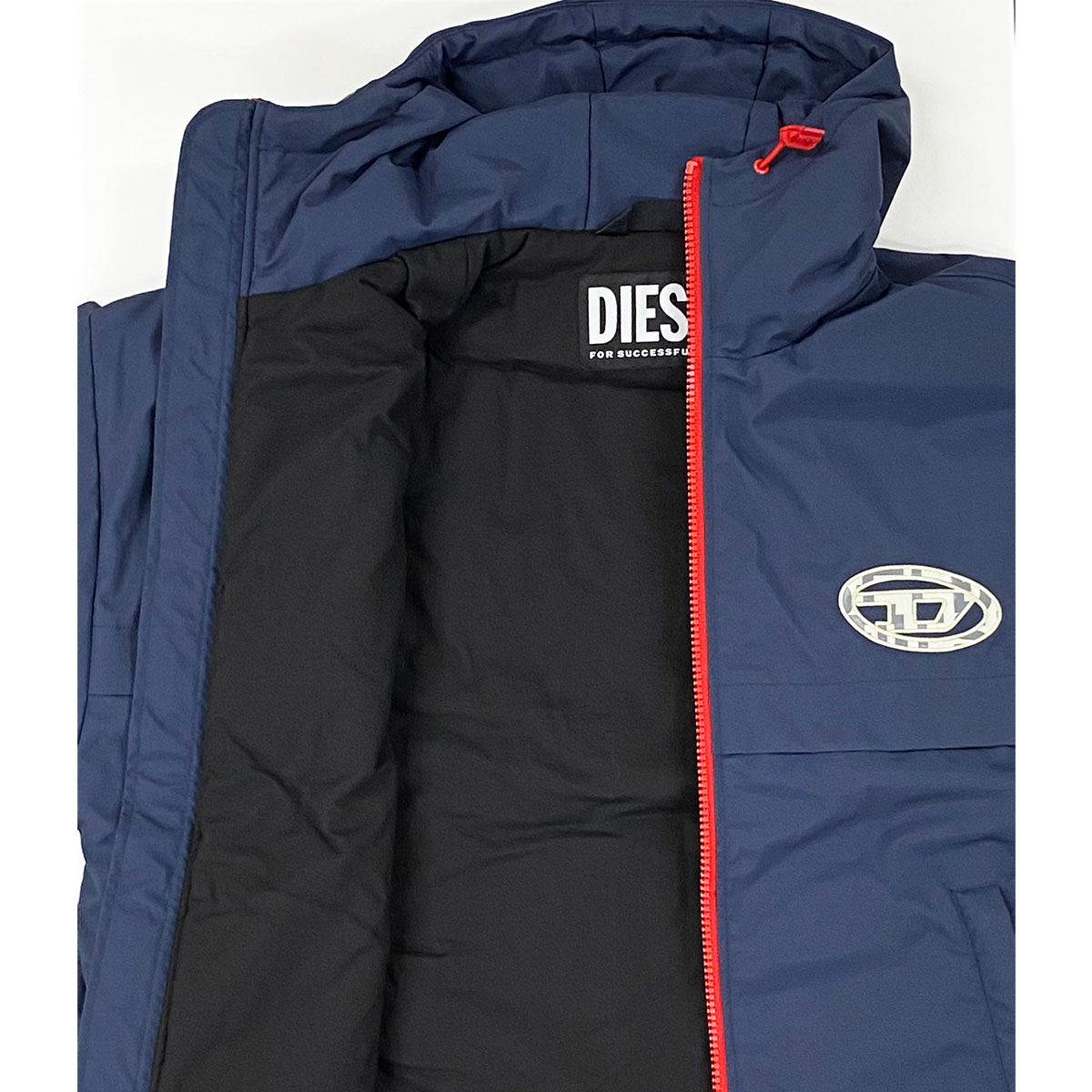 Diesel W-Hennel-Mon Giacca Jacket Blue 착용 스타일