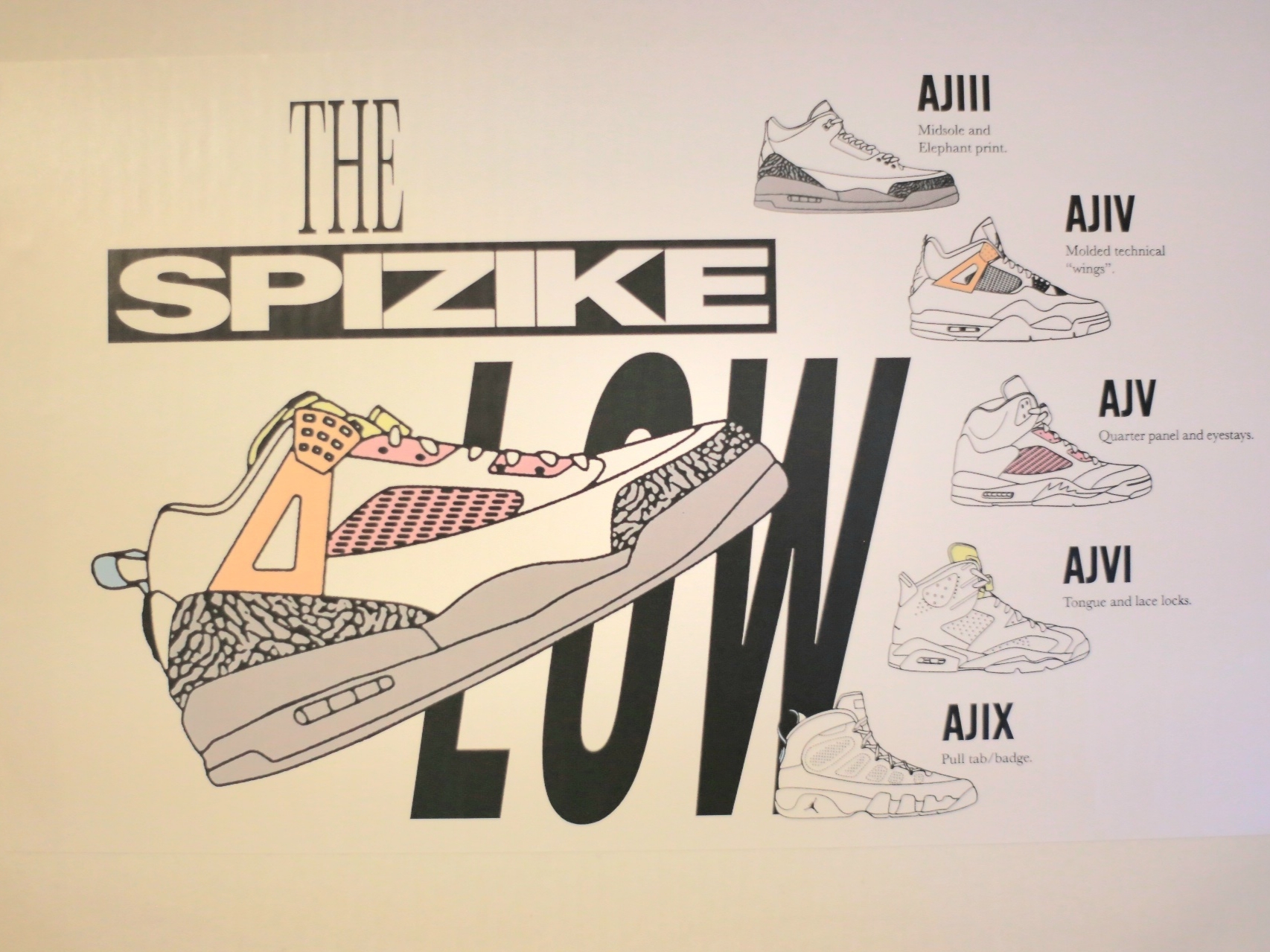 Jordan Spizike Low Varsity Maze 착용 스타일 - 5