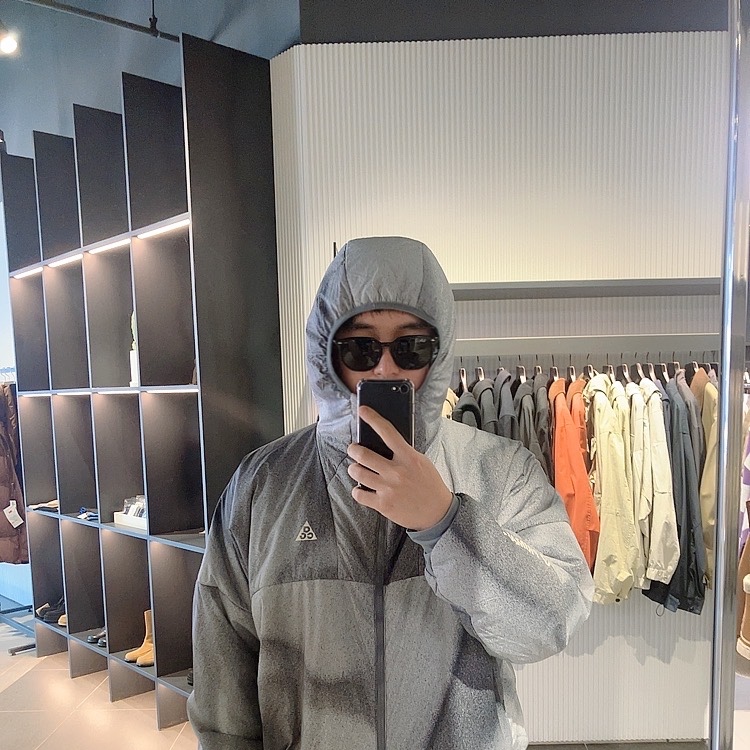 Nike ACG Therma-Fit ADV Rope De Dope AOP Jacket Cool Grey - Asia 착용 스타일
