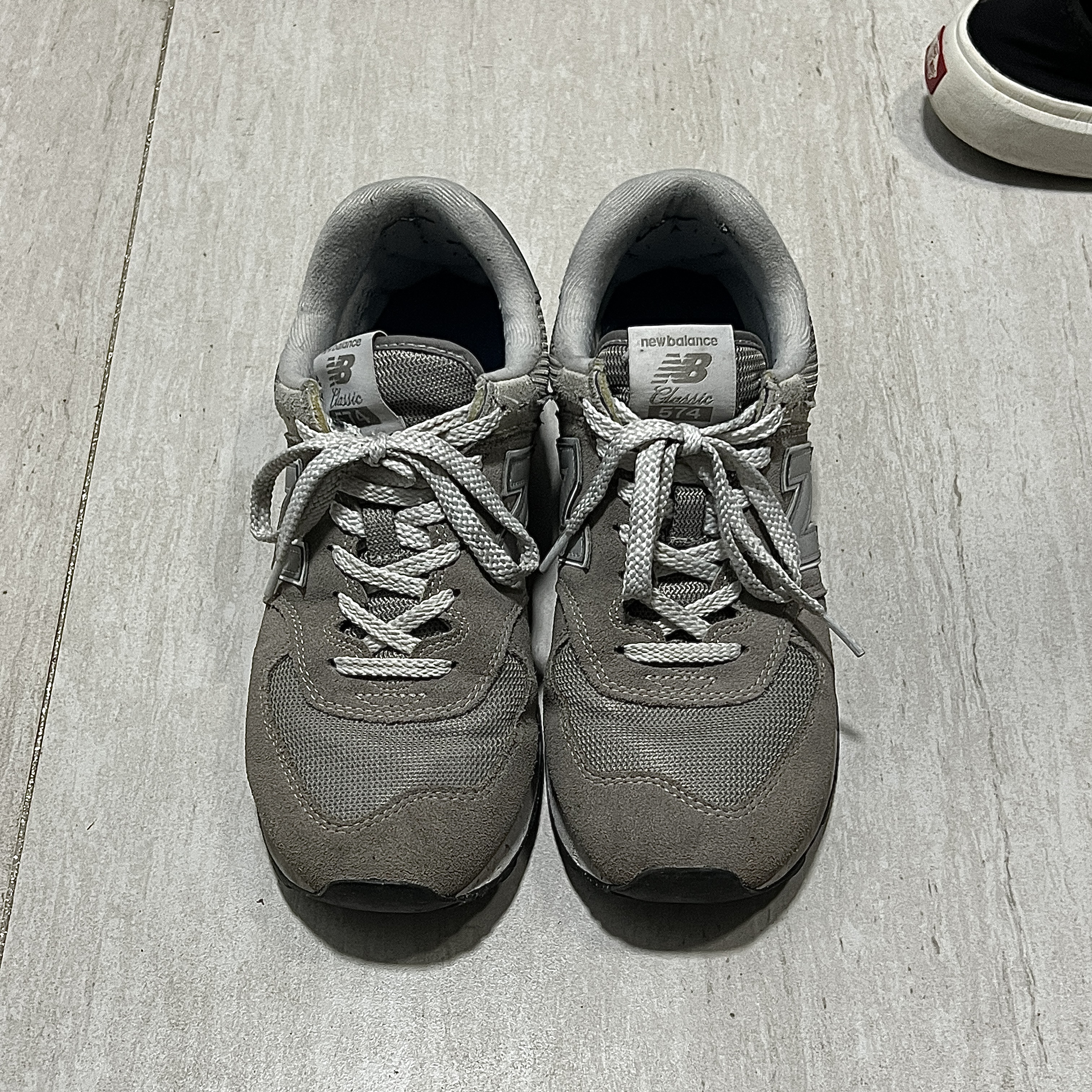 New Balance 574 Worn By Anyone Grey - D Standard 착용 스타일