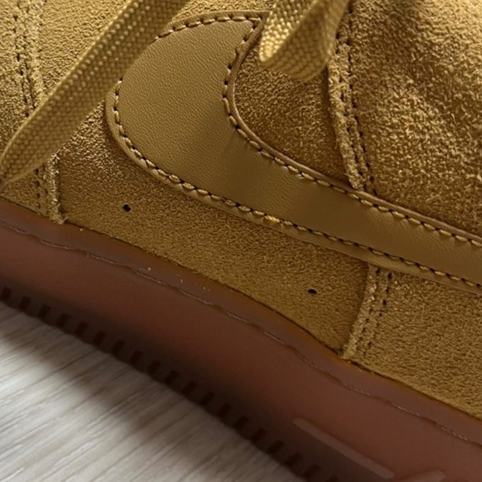 (GS) Nike Air Force 1 LV8 3 Wheat 착용 스타일