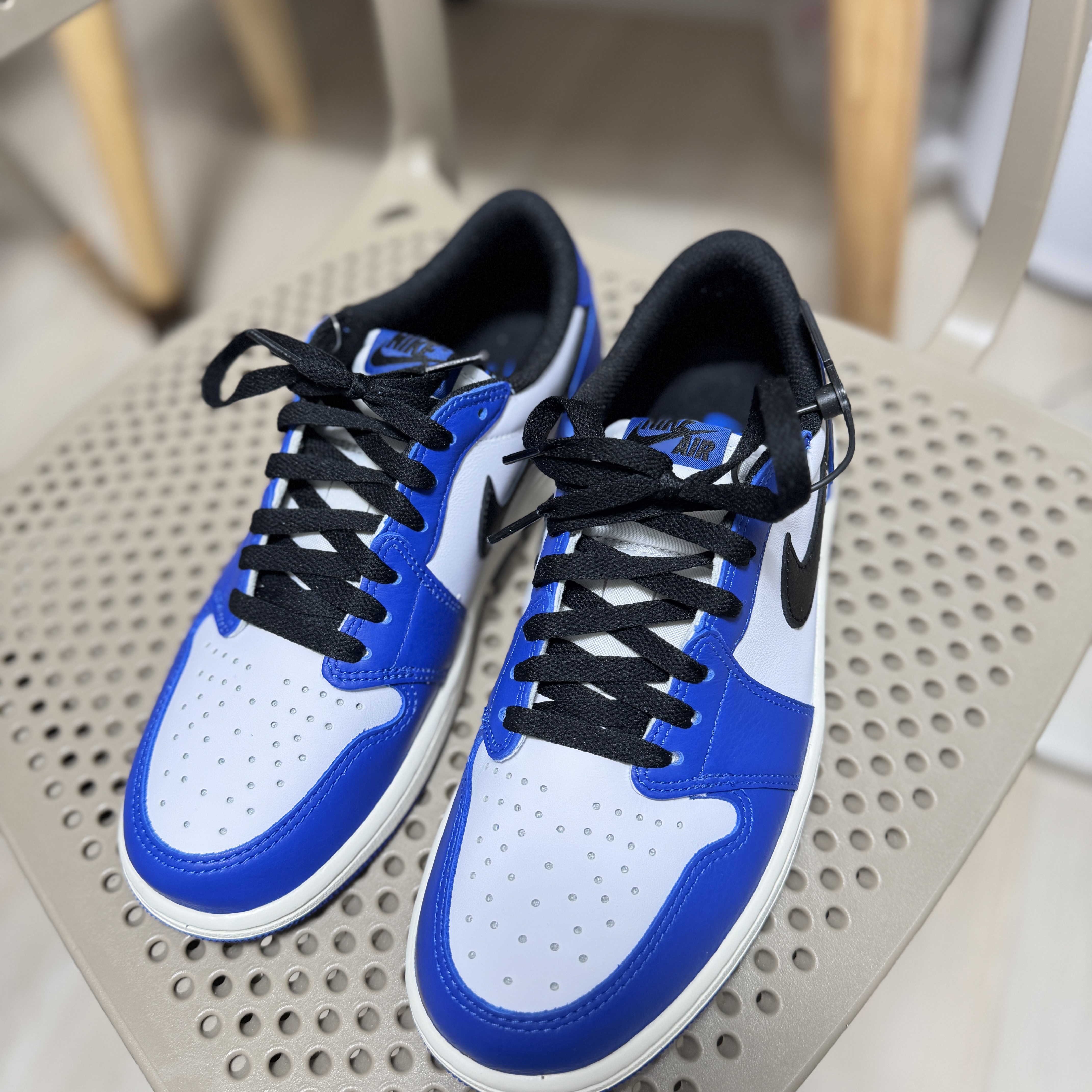Jordan 1 Retro Low OG Game Royal 착용 스타일 - 5