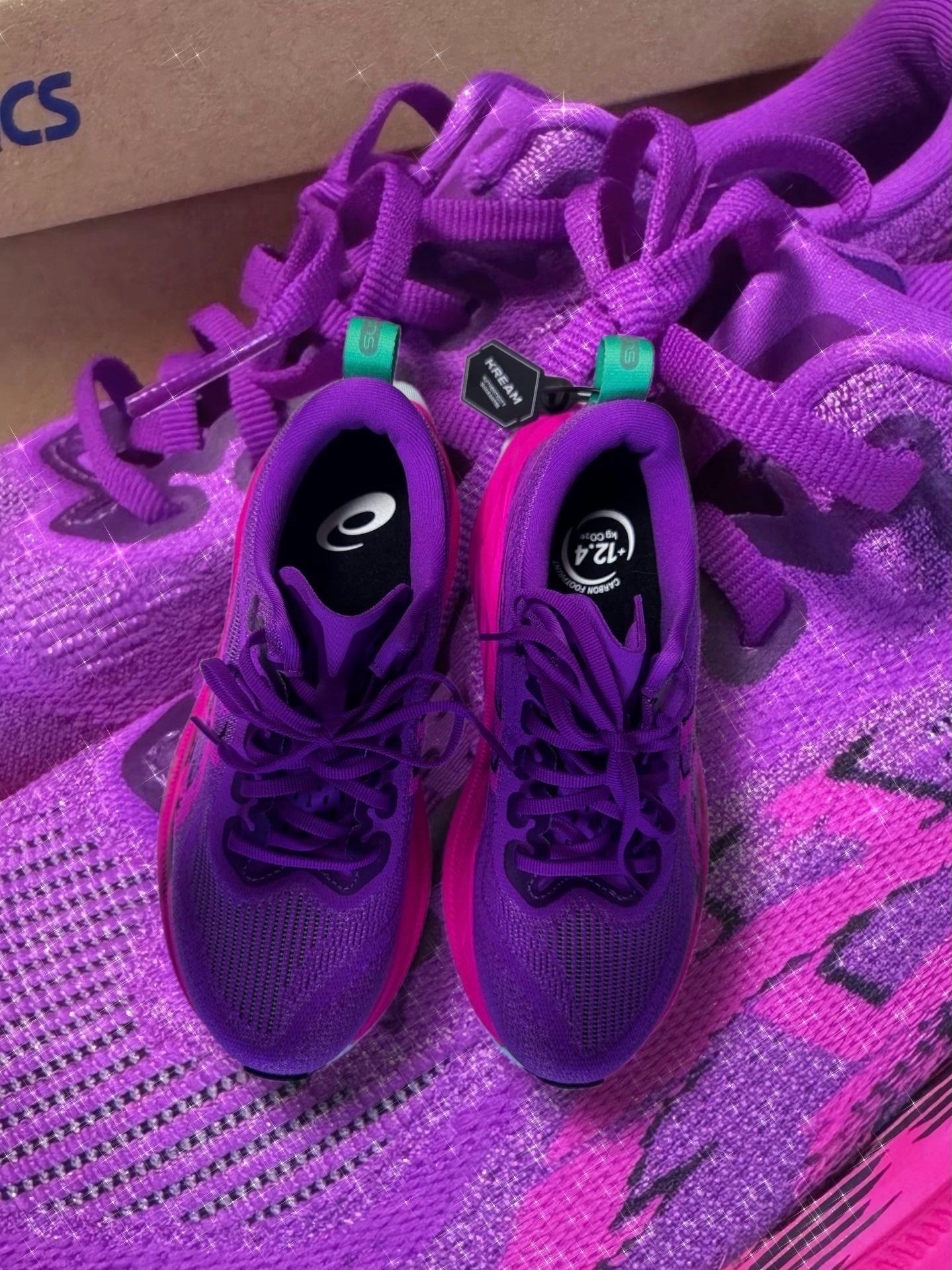 Asics Superblast 2 Bold Magenta Pink Glo 착용 스타일