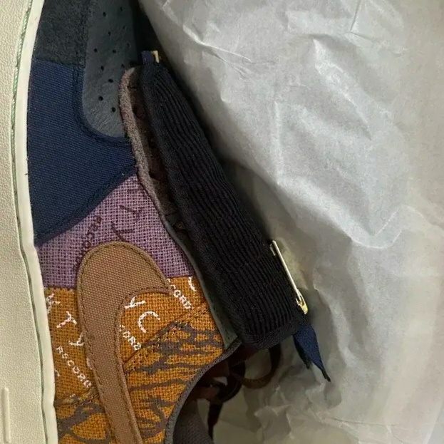 Nike x Travis Scott Air Force 1 Low Cactus Jack 착용 스타일