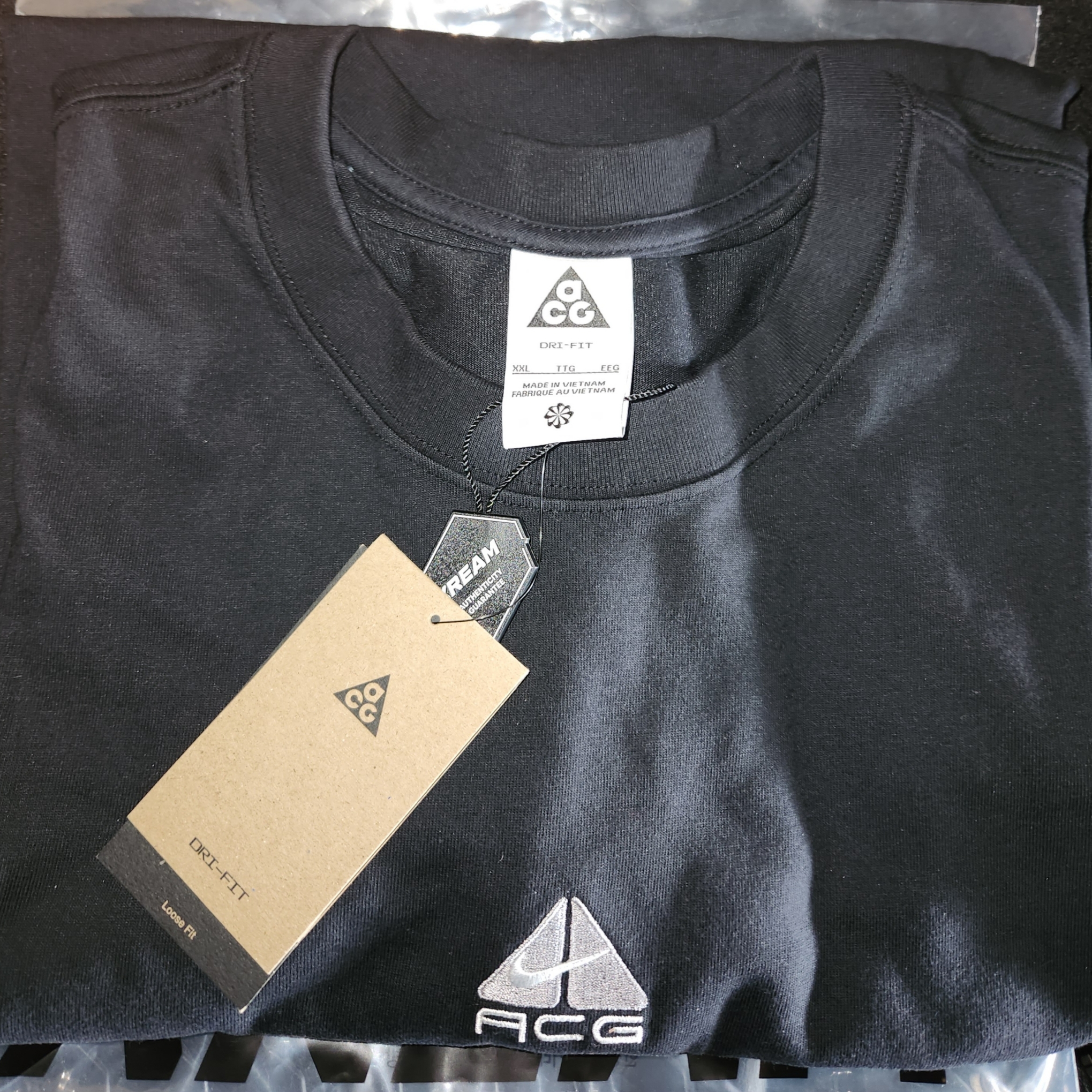Nike ACG LBR Lungs T-Shirt Black - US/EU 착용 스타일