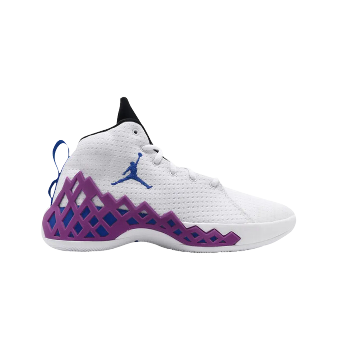 CI1205-140 Jordan Jumpman Diamond Mid PF White Hyper Royal