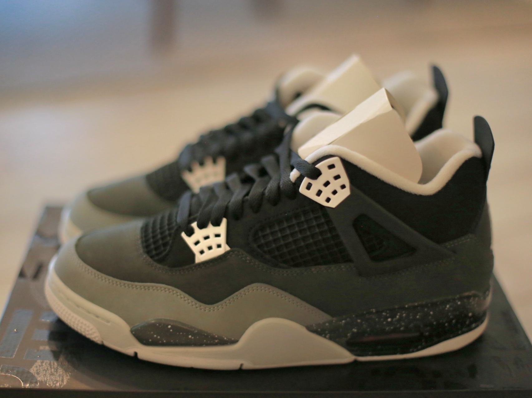 Jordan 4 Retro Fear 2024 착용 스타일 - 1