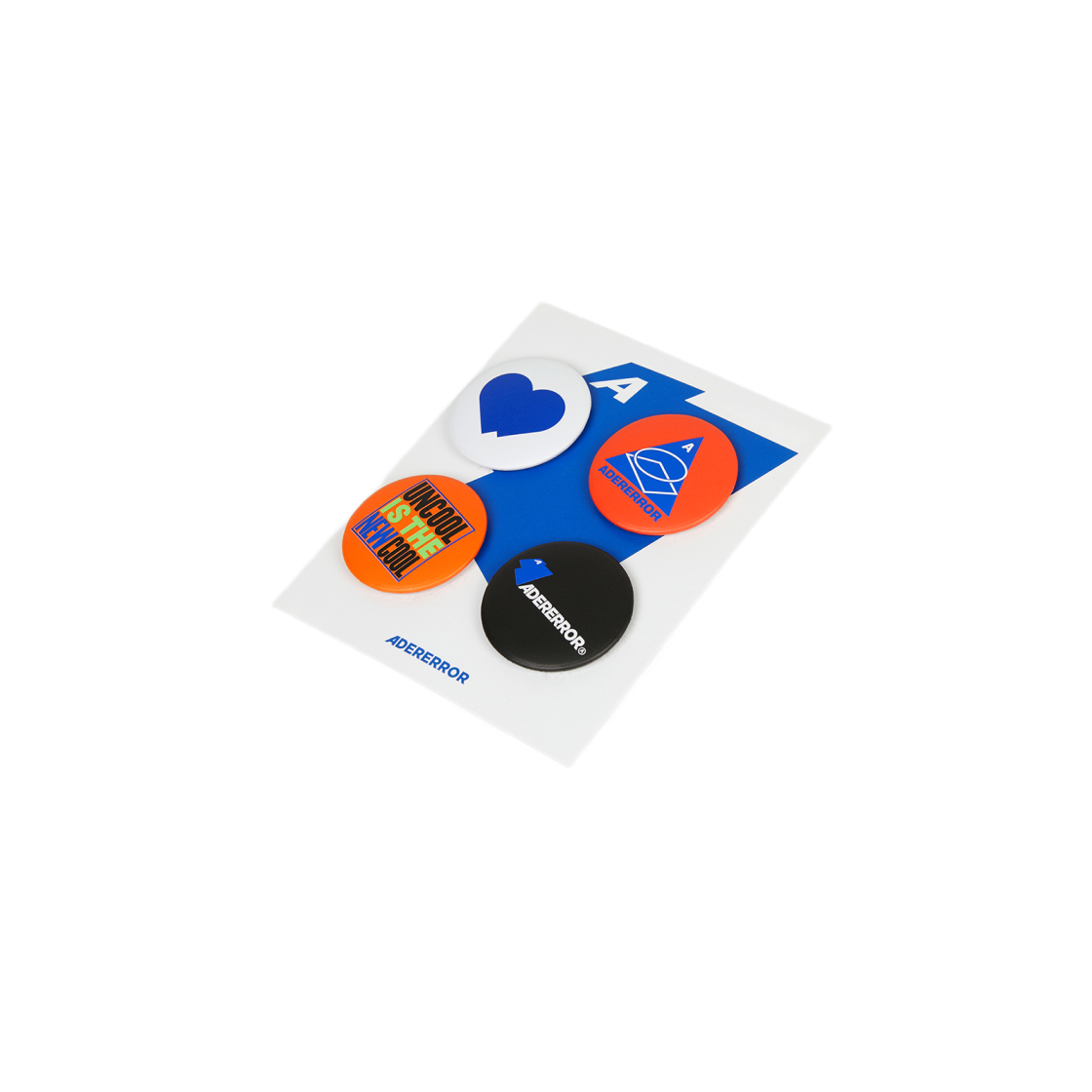 ☆韓国の人気☆【ADERERROR】☆Symbol pin badge se.t 01☆ 아더에러 심볼 핀 뱃지 세트 03 멀티 (4개 세트) | Ader Error