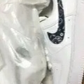 (W) Nike Air Force 1 '07 Essential Paisley Swoosh White Black 착용 스타일
